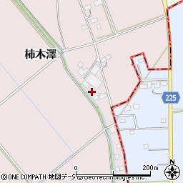 栃木県さくら市柿木澤10-1周辺の地図