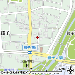 富山県小矢部市綾子5036-2周辺の地図