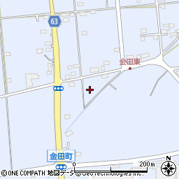 栃木県宇都宮市金田町762-1周辺の地図