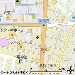 セブンイレブン富山掛尾店周辺の地図