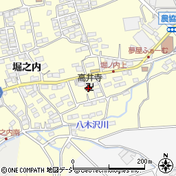 高井寺周辺の地図