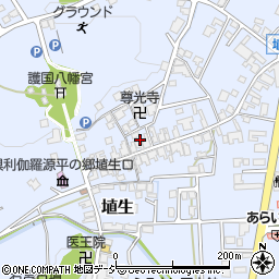 富山県小矢部市埴生1950周辺の地図
