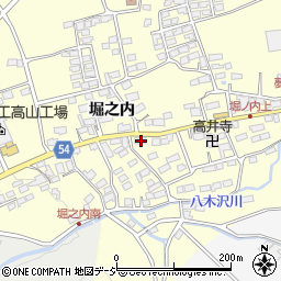 長野県上高井郡高山村高井175-2周辺の地図