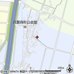 長野県須坂市八重森294周辺の地図
