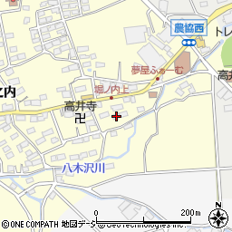 長野県上高井郡高山村高井516-1周辺の地図