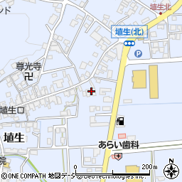 富山県小矢部市埴生1183周辺の地図