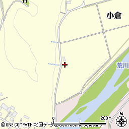 栃木県那須烏山市小倉22周辺の地図