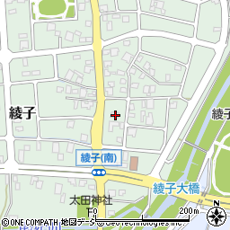 富山県小矢部市綾子5037周辺の地図