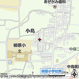 長野県長野市小島712周辺の地図
