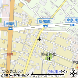 アルビ富山支店周辺の地図
