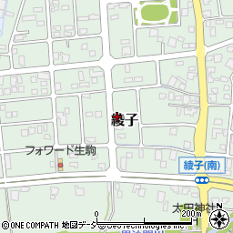 富山県小矢部市綾子4087周辺の地図