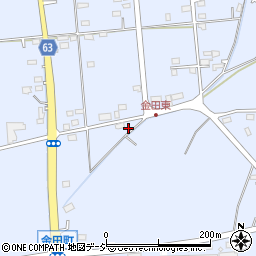 栃木県宇都宮市金田町560周辺の地図