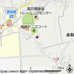 長野県上高井郡高山村高井2045周辺の地図
