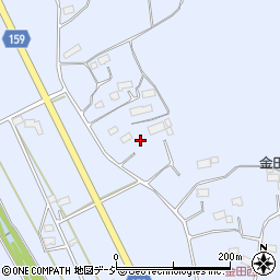 栃木県宇都宮市金田町593周辺の地図