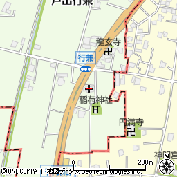 富山県高岡市戸出行兼23周辺の地図