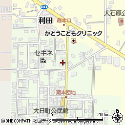 稲沢美容院周辺の地図