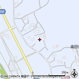 栃木県宇都宮市金田町592周辺の地図