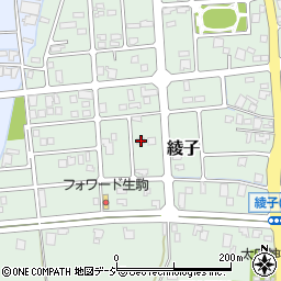 富山県小矢部市綾子3822周辺の地図