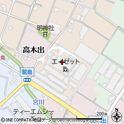 富山県小矢部市小神61周辺の地図