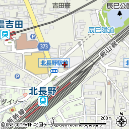 日本年金機構　長野北年金事務所周辺の地図