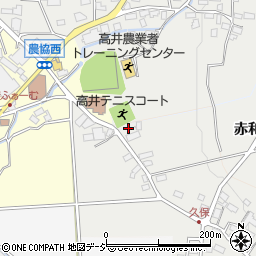 長野県上高井郡高山村高井2047周辺の地図