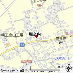 長野県上高井郡高山村高井161周辺の地図