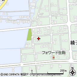 富山県小矢部市綾子3802周辺の地図
