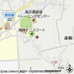 長野県上高井郡高山村高井2046周辺の地図