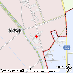 栃木県さくら市柿木澤10周辺の地図