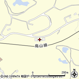 栃木県那須烏山市小倉1030-4周辺の地図