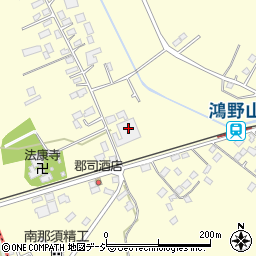 栃木県那須烏山市鴻野山289周辺の地図