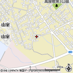 富山県富山市高屋敷134-3周辺の地図