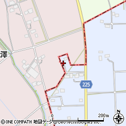 栃木県塩谷郡高根沢町柿木沢周辺の地図
