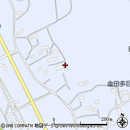 栃木県宇都宮市金田町613周辺の地図