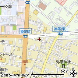 富山掛尾郵便局 ＡＴＭ周辺の地図