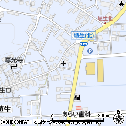 富山県小矢部市埴生1267周辺の地図