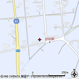 栃木県宇都宮市金田町517周辺の地図