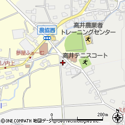 長野県上高井郡高山村高井709周辺の地図