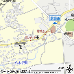 長野県上高井郡高山村高井522周辺の地図