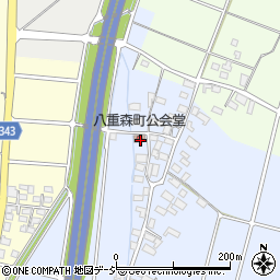 長野県須坂市八重森202周辺の地図