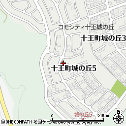 茨城県日立市十王町城の丘5丁目6-2周辺の地図