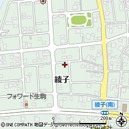 富山県小矢部市綾子4103周辺の地図