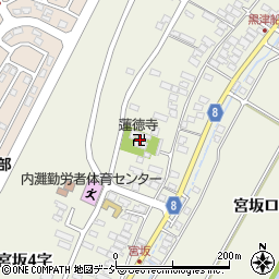 蓮徳寺周辺の地図