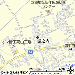 長野県上高井郡高山村高井163周辺の地図