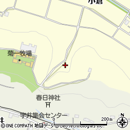 栃木県那須烏山市小倉502周辺の地図