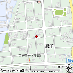富山県小矢部市綾子3817周辺の地図