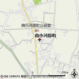 長野県須坂市南小河原町617-1周辺の地図