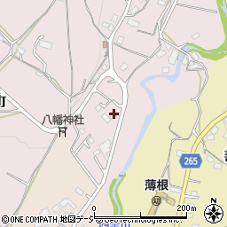 群馬県沼田市大釜町569-14周辺の地図