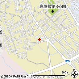 富山県富山市高屋敷214周辺の地図