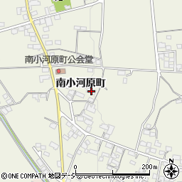 長野県須坂市南小河原町609周辺の地図